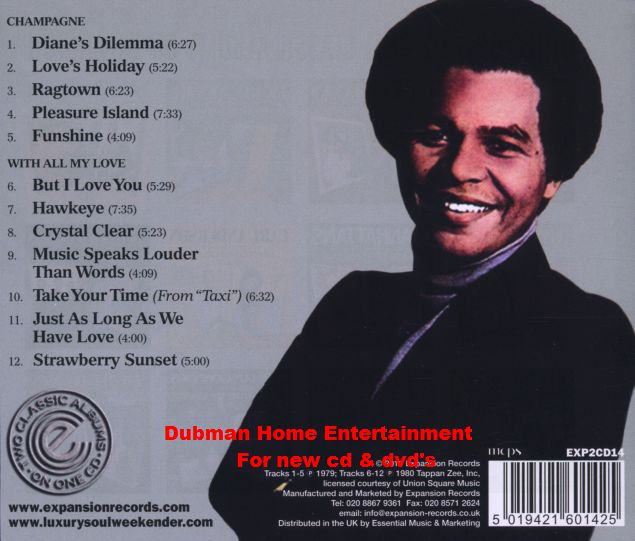 Wilbert Longmire - Champagne / With All My Love - Dubman Home 